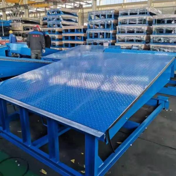 Container Warehouse Loading Dock Leveller Mechanical Edge Manual Hydraulic