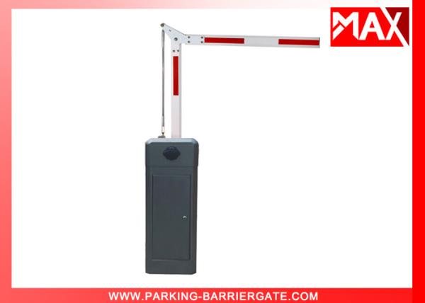 Quality RS485 Communication Modul Car Parkig Barrier Gate Security Barriers With Black Color for sale