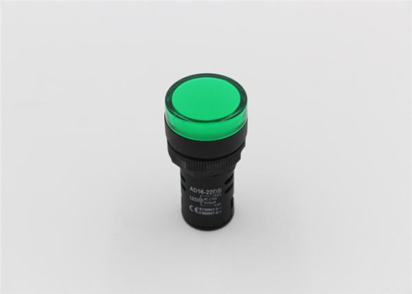 220V AC Led Power Indicator Light Long Working Life With PC Material Cover