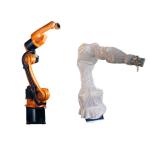 6 Axis KUKA KR 8 R1620 Arc HW Industrial Palletizing Robot Arm With Gripper And