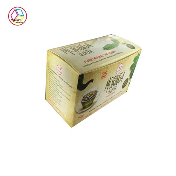 Quality Recycled Craft Paper Gift Box / Safe Cardboard Food Packaging Boxes for sale