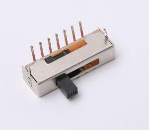 Buy cheap Smooth Miniature Slide Switch SPDT 1 Pole 5 Position SS15E11 product