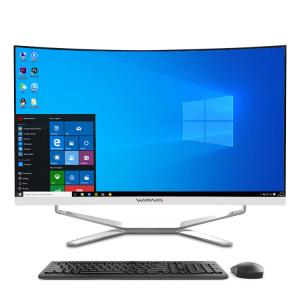Buy cheap 27 Inch Curved Screen Game Laptops Desktop Monoblock Computer with Mouse Keyboard product