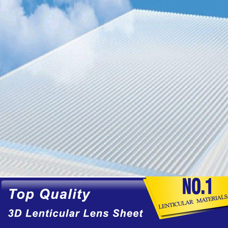 Top quality 25Lpi 4mm 3d lenticular plastic sheet depth 3d effect poster lenticular material supplier Christmas Islands