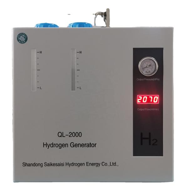 Quality CE Certified 2000ml/min Hydrogen Generator for FID GC Production Rate 2000ml/min for sale