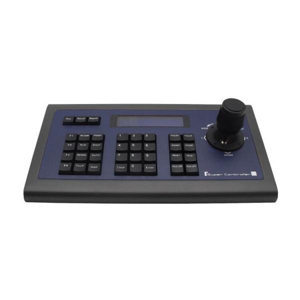 Quality RS232 RS422 RS485 Mini Keyboard Controller PTZ Joystick Controller for sale