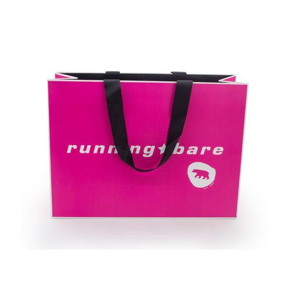 Fancy Personalized Custom Printed Paper Shopping Bags Recyclable Feature