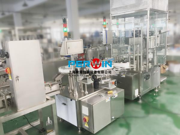 Quality Plastic Test Tube Filling And Capping Machine , Sticker Labeling Machine for sale