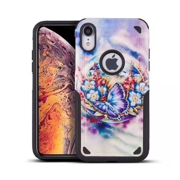 Can Custom Colorful Paiting 2 in 1 PC TPU Armor Case Back Cover for Oppo Phones A37 A39 A57 A59 F1S A77 F3 F5 A71