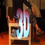 3D hologram Projector with Play High resolution 3D visuals /175 view angle
