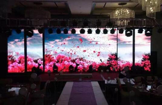Quality Outdoor Full Color Led Display Energy Saving , P3.91 P4.81  HD Led Stage Display Screen for sale