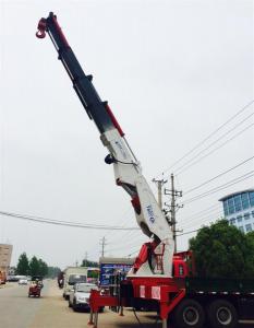 China SINOTRUK Truck Mounted Knuckle Boom Cranes 25 Tons on sale