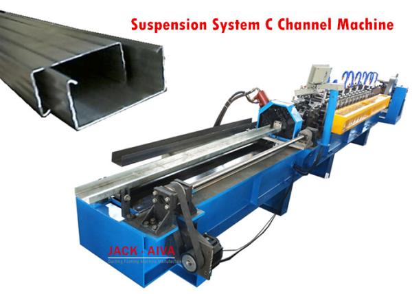 Quality Suspension System C Channel Machine , Ceiling Channel Making Machine for sale