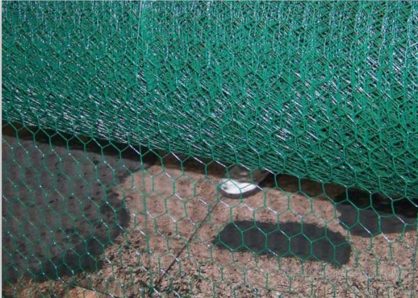 Quality 13mm 0.1mm Pvc Coated Hexagonal Wire Mesh for sale