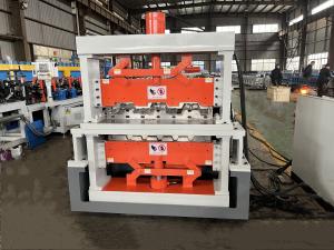 0.8-1.2mm Metal Deck Machine B Deck Composite Deck Double Layer Roll Forming Machine