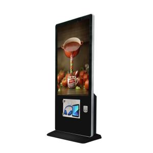 China 55'' Android wifi LCD Advertising Kiosk Stands with Ipad charging station on sale