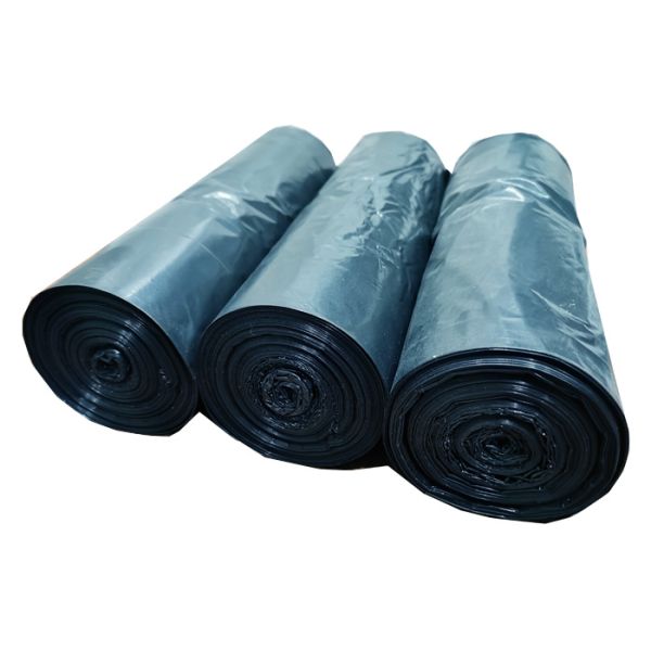 100 Gallon Jumbo Black Trash Can Liners Large Heavy Duty Trash Bags 60"W x 68"H