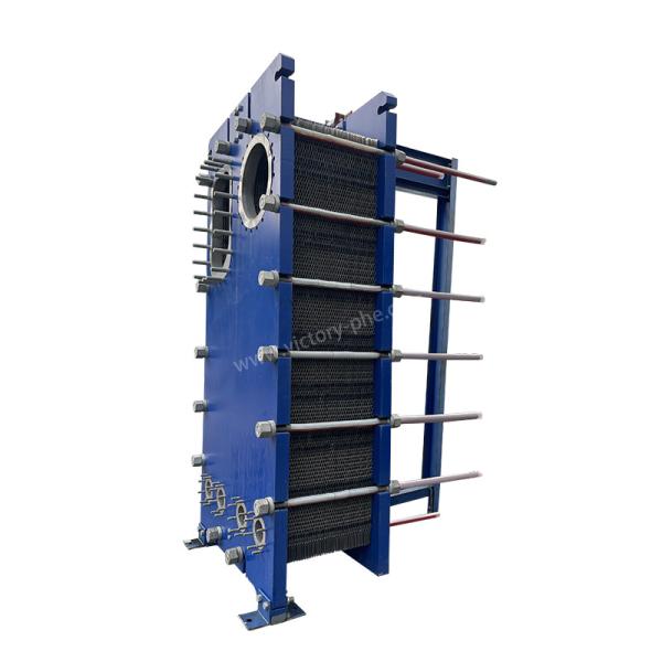 Quality Hastelloy Plate Heat Exchanger For Condensing Unit Condenser Or Viton Plate Gasket for sale