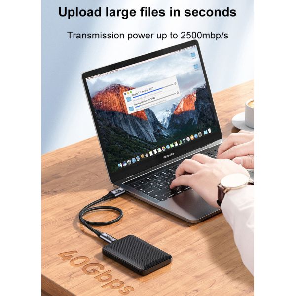 Type C / USB4 Mobile Phone Data PD Fast Charging Cable 40GBps HDMI 8K 60HZ