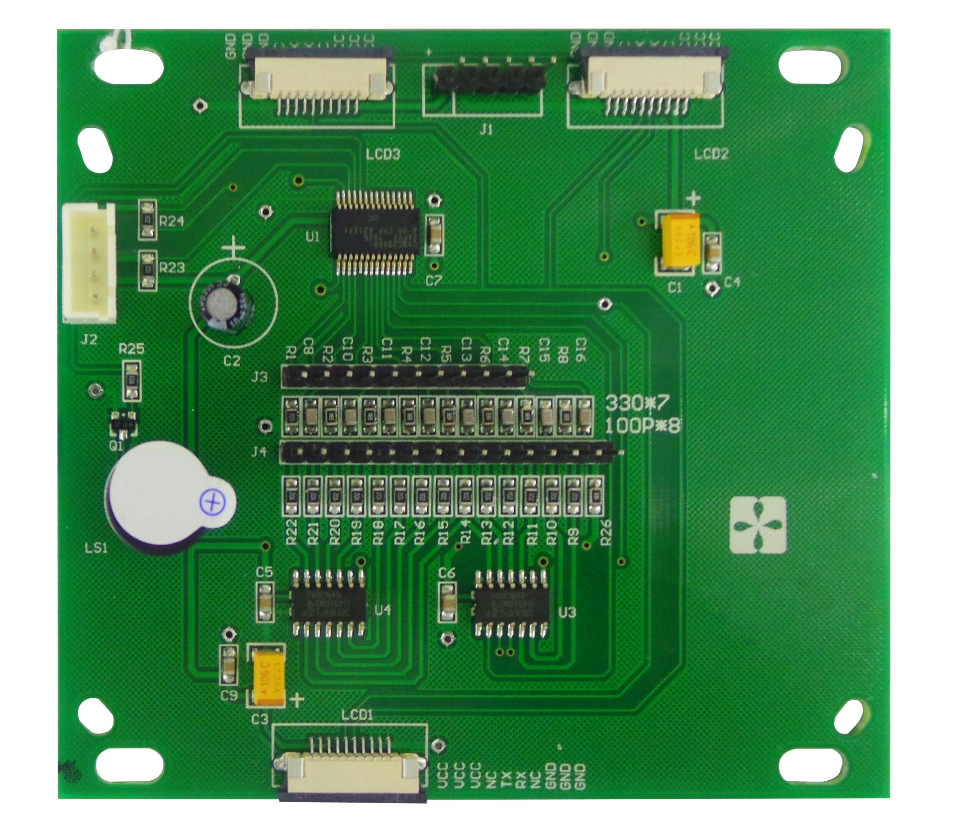 6 Layers PCBA Board Software Burning Program Coppercam Etching Pcb Assembly