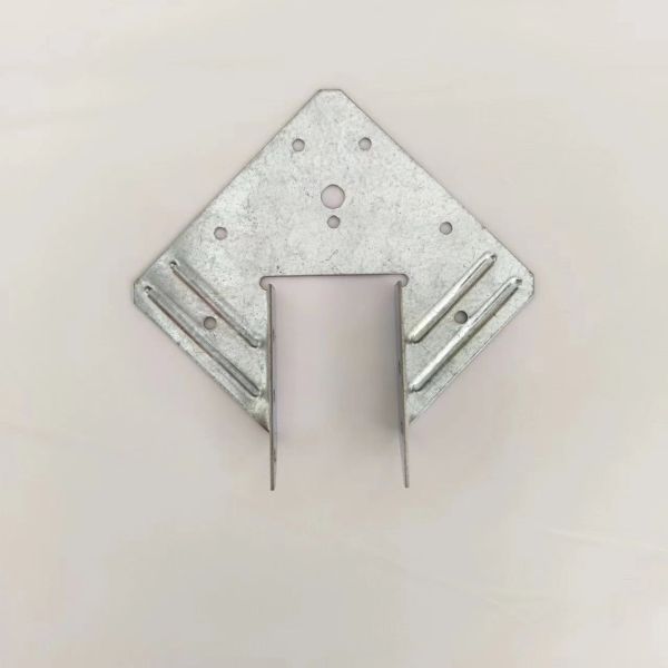 Hurricane Tie Joist Hangers Fit 2X Truss to Rafter Connector for Roofing Trusses Wood Timber Wood Timber Resist High Wind / Earthquake Forces