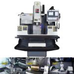 900mm X Axis VMC 4 Axis Machine 1500x420mm Work Table For Metal Processing