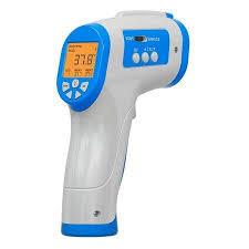 China Blue Non Contact Forehead Thermometer , Non Contact Thermometer For Babies on sale