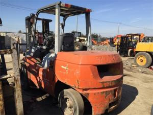 China Japan Diesel Forklift 5 Ton FD50 Toyota Used Toyota Forklift For Sale in Dubai on sale
