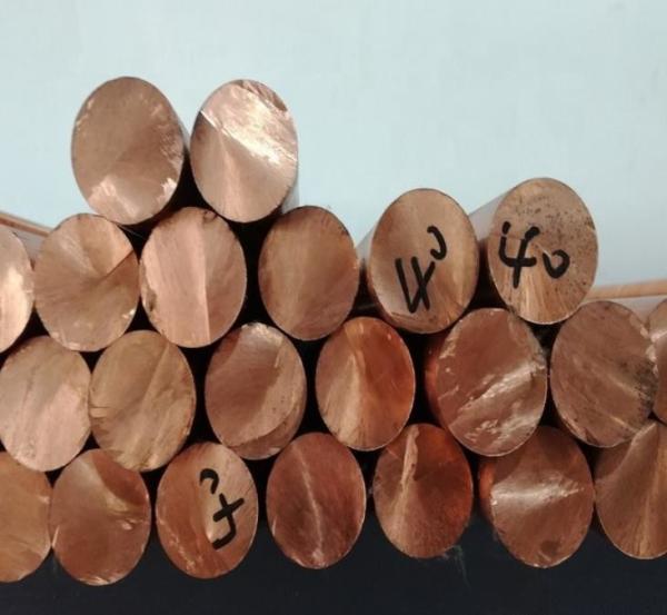 Quality ISO 9001 CuBe2 Beryllium Copper Bar C17200 Copper Round Rod for sale