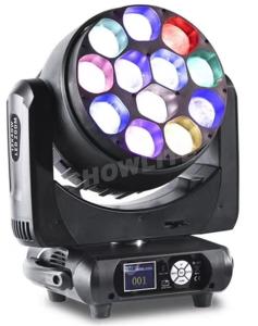 12x40 W Rgbw LED Moving Head Light 4 In1 Zoom Wash Moving Head For Cocnert Effect