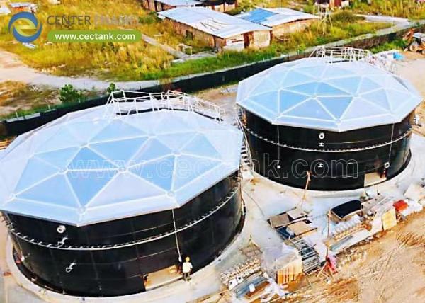 Quality Design and Construction of Aluminum Geodesic Dome Roof: A Revolution in Storage Tank Covering Solutions for sale
