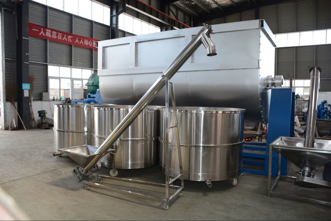 Grain Screw Auger Conveyor for Transporting Feeding Stainless Auger Feeder