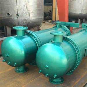China 3.5kw 7kw Tubular Heat Exchanger System , High Pressure Shell And Tube Surface Condenser on sale
