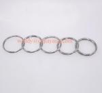 Vaiour types metal split keyring star shape and heart shape key split rings