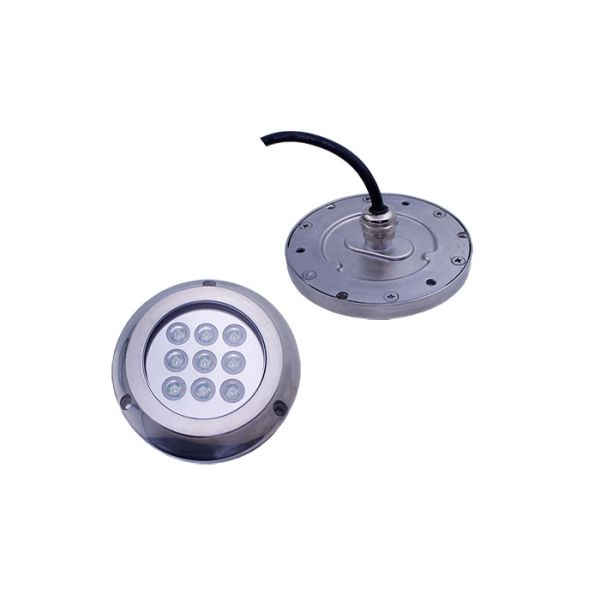 RGB 3 In One Marine Underwater Light 17w Stainless Steel Led Boat Light For Boat