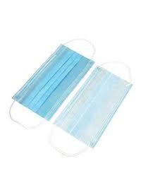 Long Nose Piece Face Mask 3 Ply Earloop , 3 Ply Surgical Mask PP Outer Layer