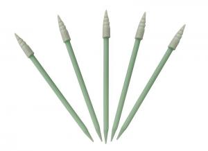 Buy cheap Small Compressed 100 Ppi Polyurethane Foam Swabs With Short PP Handle product