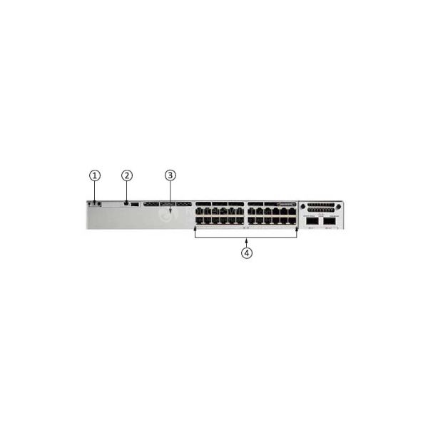 24-Port SFP N3K-C3524P-XL 10G Ethernet Network Switch Private Mold and Extender Memory