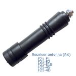 Telecrane pushbutton radio remote control transmitter emitter antenna