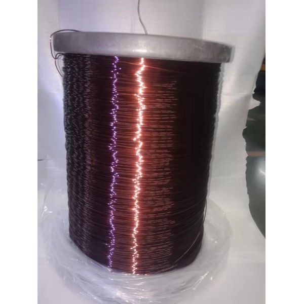 Ultra-fine Enameled Wires 0.15mm Polyesterimide Enameled Round Copper Wires with Self Bonding Layer.