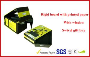 China Swivel Two Layers Rigid Board Gift Packaging Boxes , Customized Packaging Boxes on sale