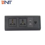 competitive price supply the bracket for office table movable fix on desk socket