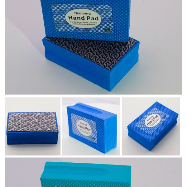 Eco-friendly Diamond Grinding Tools for Hand Polishing Stone and Porcelain Surfaces