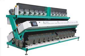 High Resolution Optical Color Sorter 12 Chute Rice Light Tiny Unique Colour Sorter