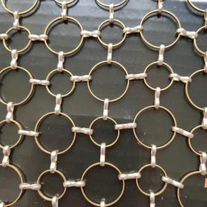 Customizable Size Breathable Decorative Metal Mesh Aluminum Alloy