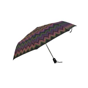 Vinyl Coated Polyester 21*8K Automatic Travel Umbrella