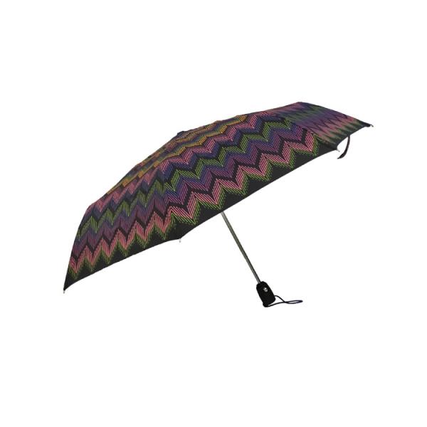Quality Vinyl Coated Polyester 21"*8K Automatic Travel Umbrella for sale