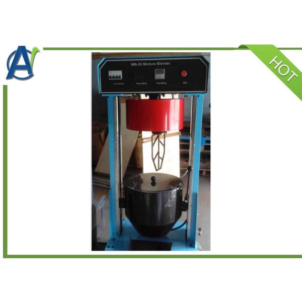20L 60L Asphalt Lab Equipment Bitumen And Bituminous Mixtures Blender