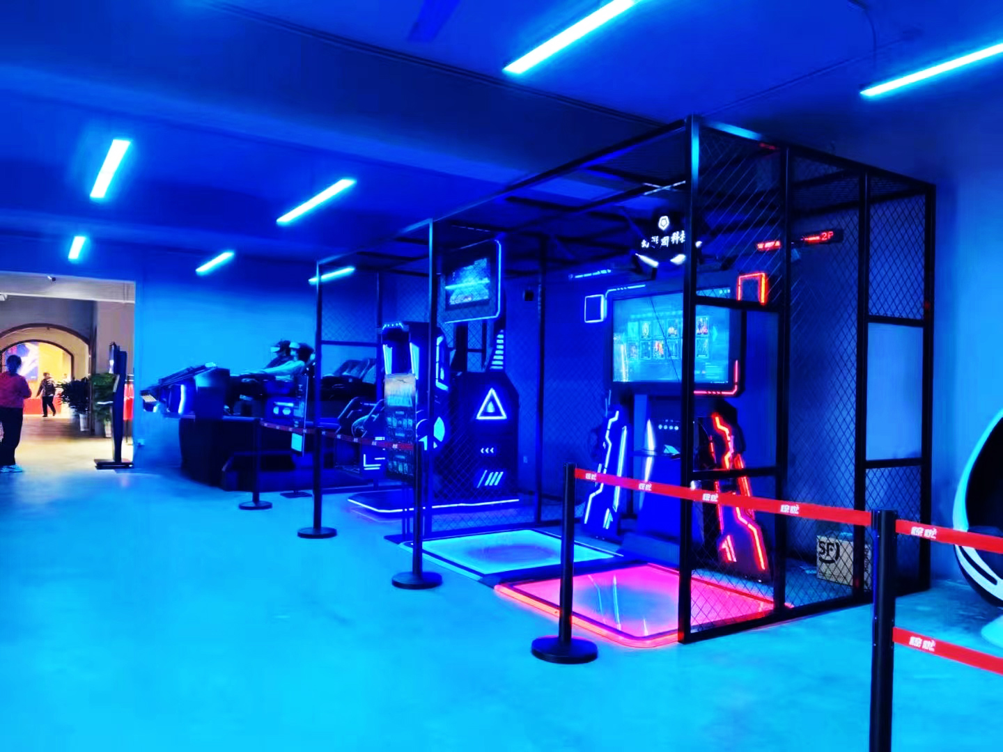 9D Walking Platform VR Shooting Game Machine Simulator 9D Kat Walk VR Motion Simulator VR Park,indoor HTC COSMOS Dreamland 200kg