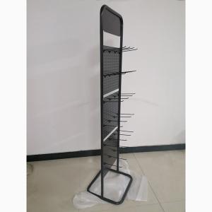 China Universal Grocery Store Display Racks / Two Pegboard Metal Display Stand on sale
